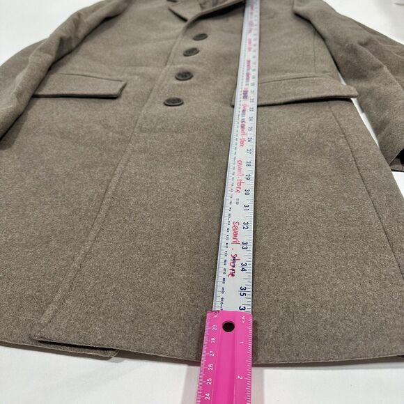 NWT Burberry Men Size M Lyndson 3-in-1 Taupe Wool Cashmere Long Coat + Vest - Picture 13 of 14
